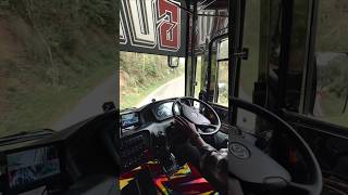 Hear the roar. Feel the power. Rule the road 🔊📯😎 | tourist bus cabin vibe #cabincrew #sound #leyland