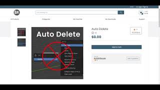 Auto Delete  //  Free Blender Add-On