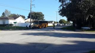 Как в США детей автобус забирает в школу