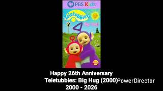 Happy 26Th Anniversary To Teletubbies Big Hug Vhs