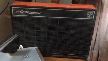 HMV FIESTA POPULAR Record player