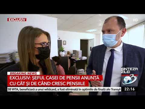 Câte milioane de pensii cresc și care va fi vârsta reală de pensionare. Interviu cu președintele Cas