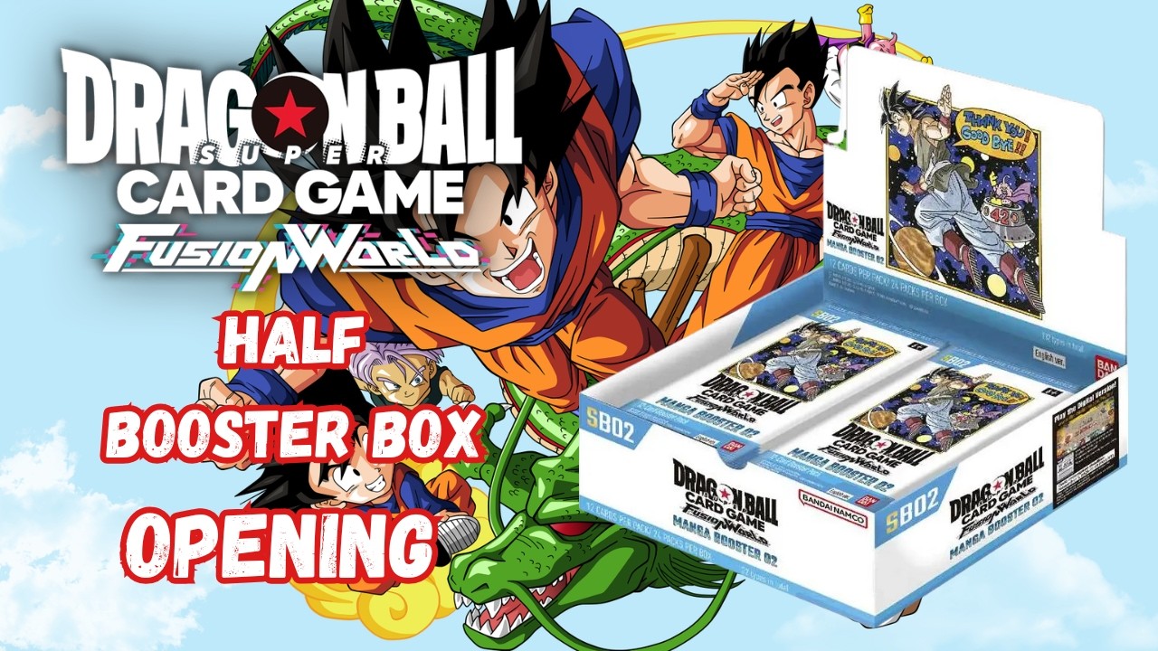My Second Dragonball Set! Half Booster Box Opening