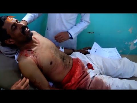 شهداء وجرحى من المدنيين بنيران التحالف السعودي في صعدة شمالي اليمن