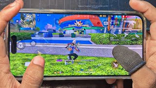 No BOOYAH 😞 IPHONE 15 PRO MAX HANDCAM 🥷 || 3 FINGER HUD ⚡ screenshot 4
