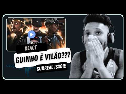 REAGINDO ao GUINHO, o VILÃO das BATALHAS DE RIMA 😳🔥| CACHOEIRA REACT