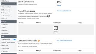 Set Commissions for Affiliates | How-to | GoAffPro
