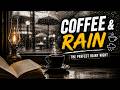A Quiet Rainy Evening by the Window ☕📖 | Calm & Relaxing Ambience