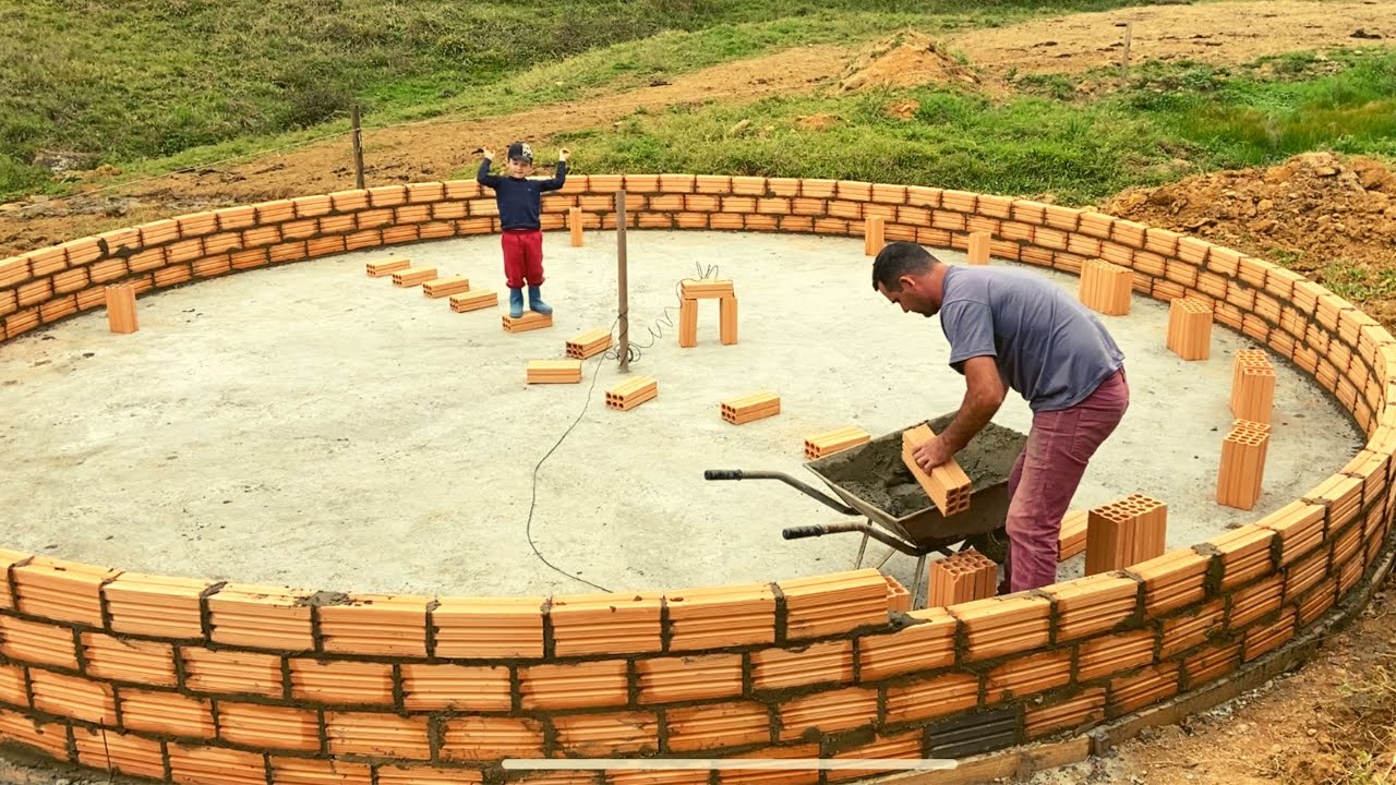 Construção do Biodigestor. 👷🏗️
