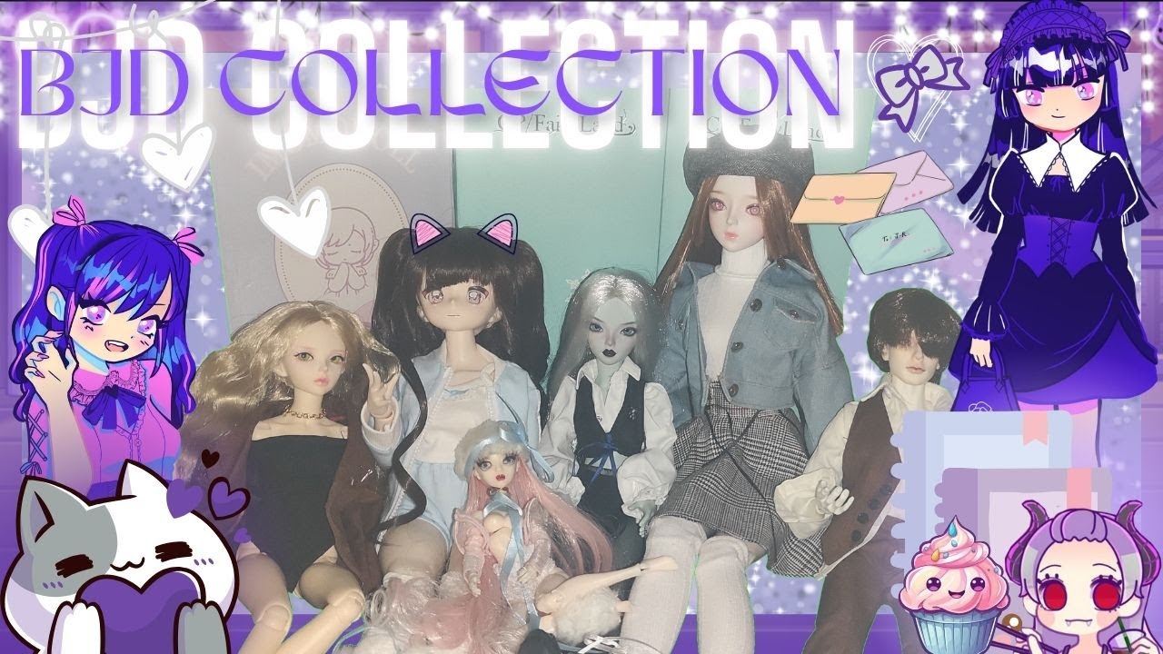 Présentation de ma collection de poupées BJD 2024 !🎀/FR/💕