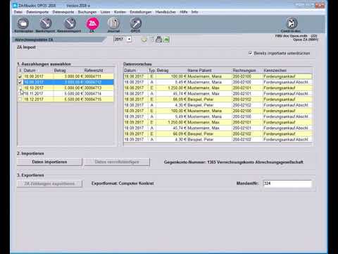 fibu-doc - Import von ZA Zahlungen in 3 Schritten
