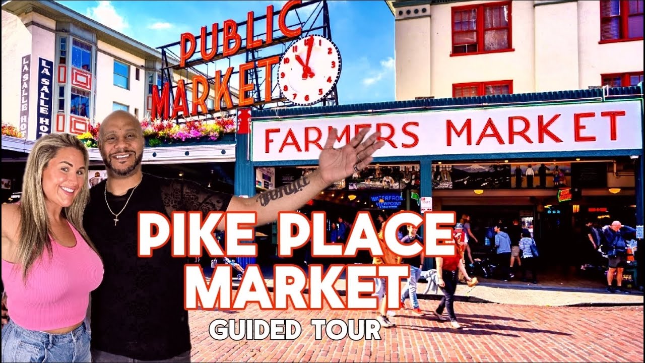 Seattle's Pike Place Market Tour 🎥 | Hidden Gems & Must-See Spots! 
