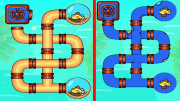 Save The Fish Android Ios Game Pul The Pin Fishdom Gameplay #1