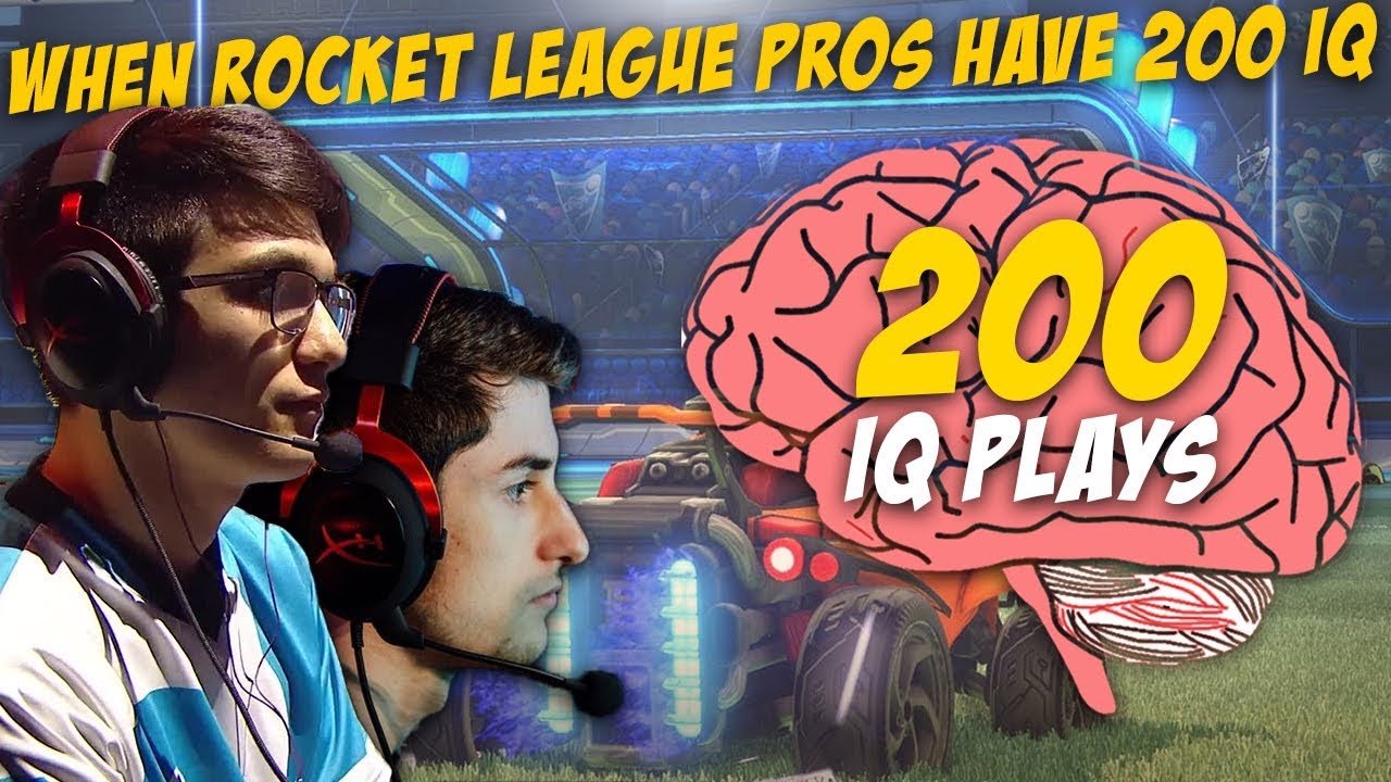 200 IQ Plays By Rocket League Pros (Fakes, Mindgames, Smartest Plays)