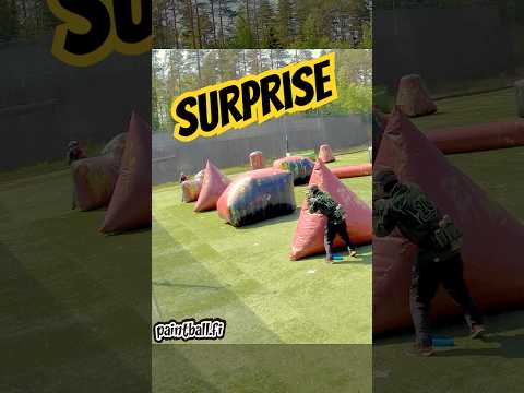Tapeline surprise #shorts #paintball #speedball #paintballing