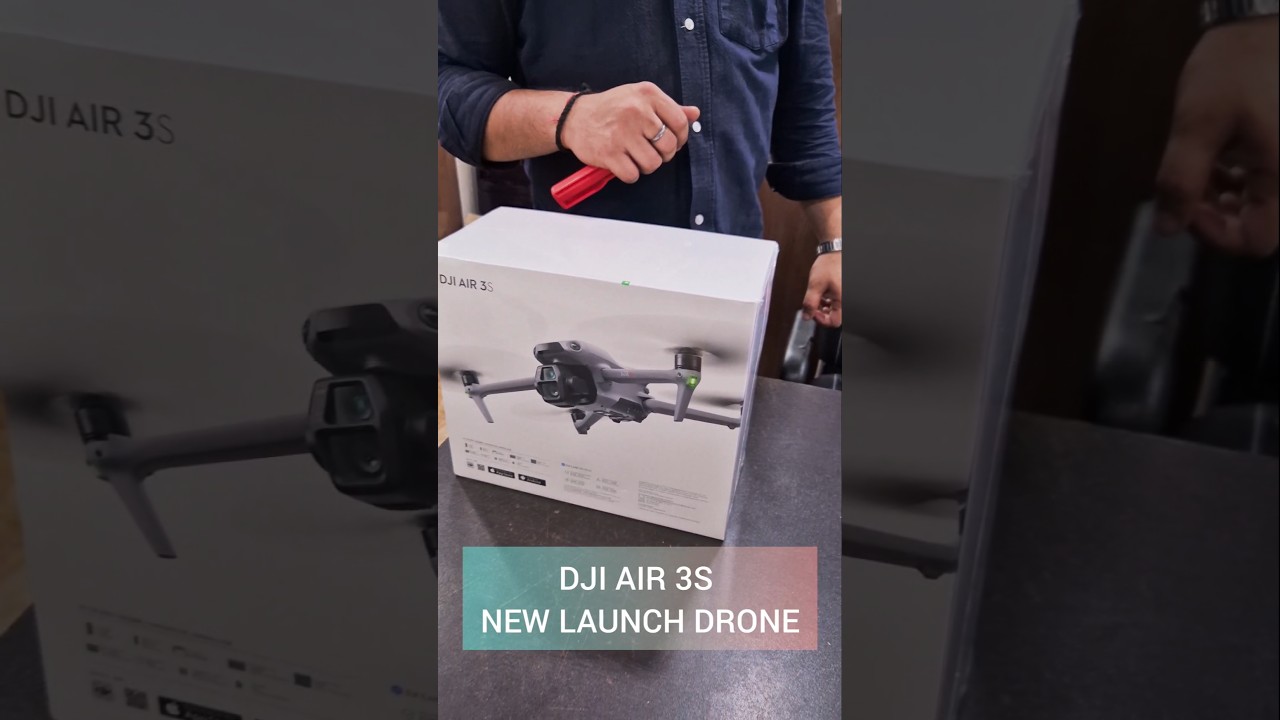DJI Air 3S Price in India: First-Ever Unboxing on Launch Day! 