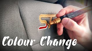 How To Change The Colour of The Stitching In Your Car Textil Fabric Marker - Episode 62