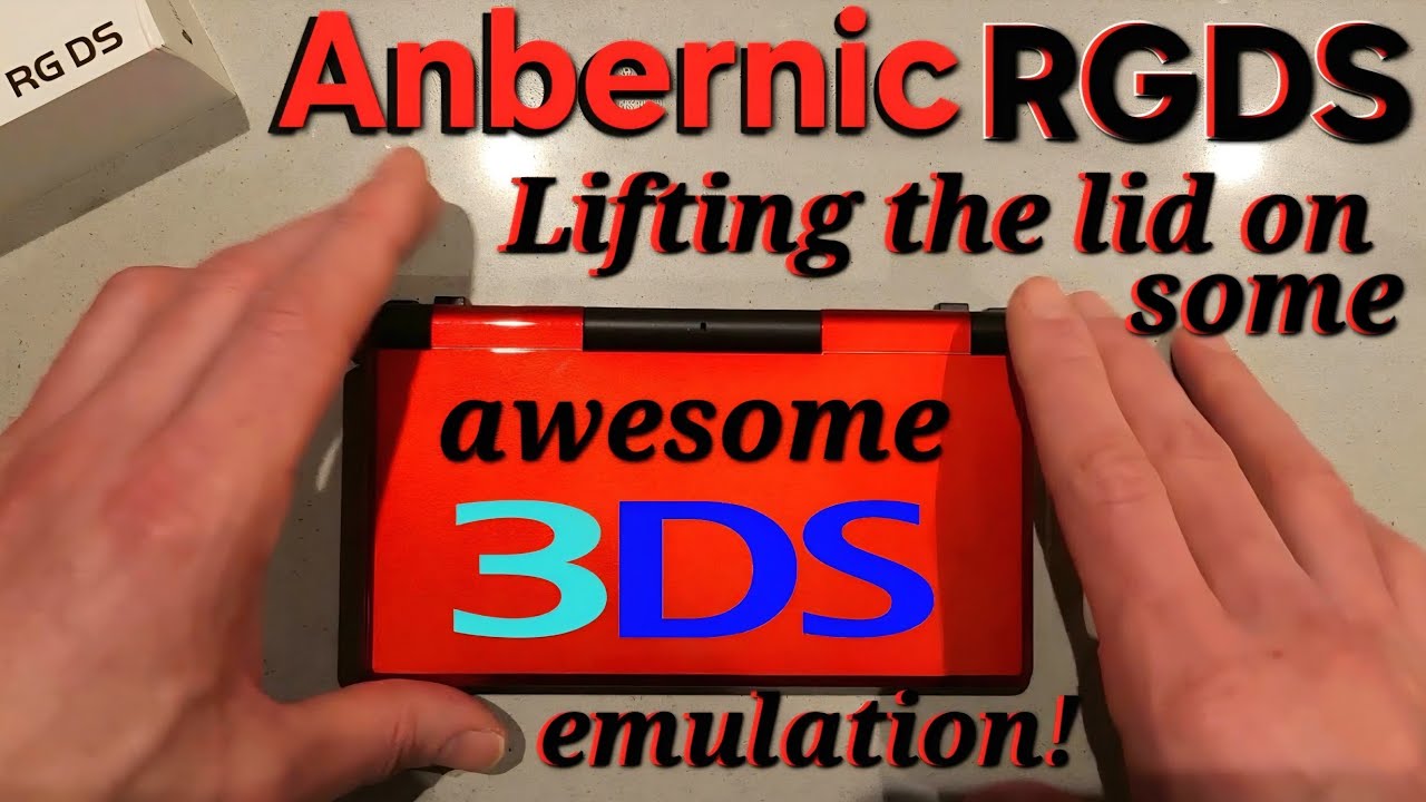 Anbernic RGDS: Nintendo 3DS emulation showcase - YouTube