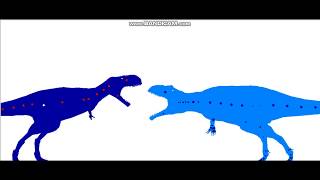 Pdba - Giganotosaurus Vs. Mapusaurus