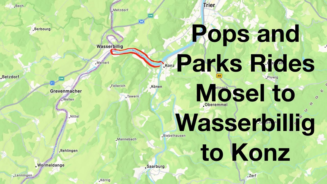 Mosel Bike and Barge Tour: Mosel/Saar Confluence to Wasserbillig and back to Konz Day 1 Part 2