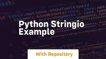 python stringio example