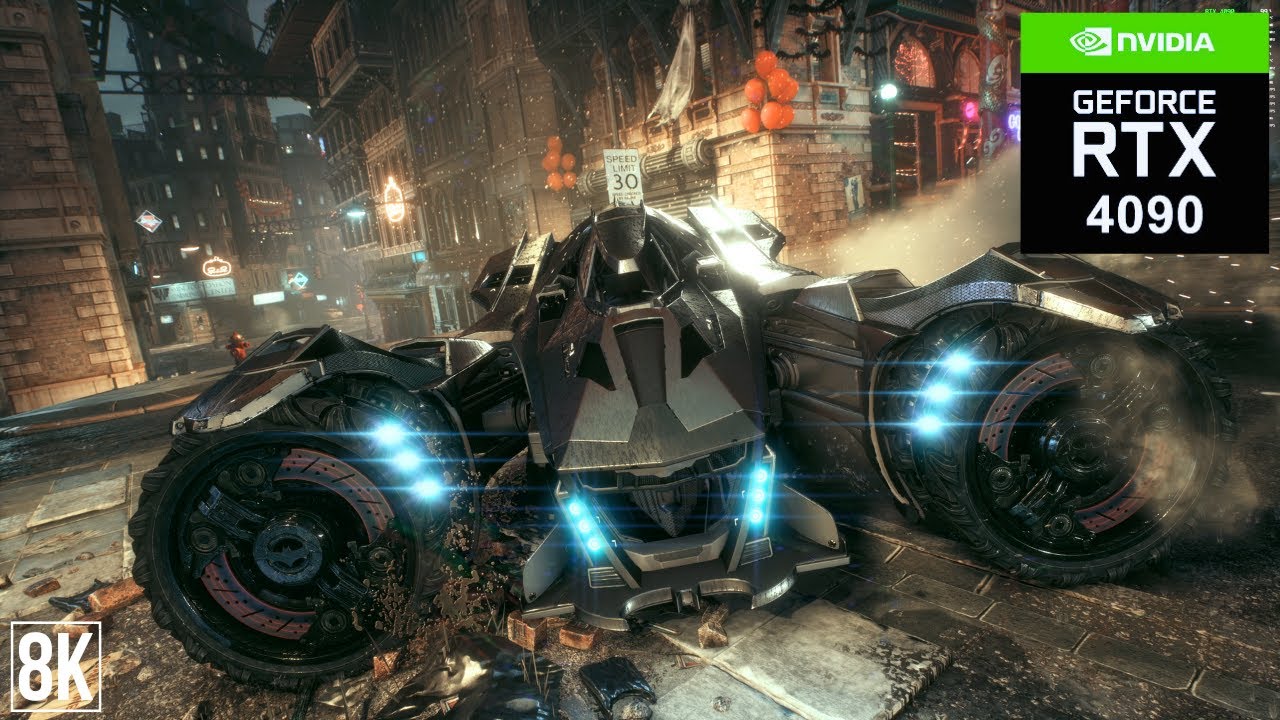 Batman Arkham Knight: RTX 4090 24GB (8K Maximum Graphics) - YouTube