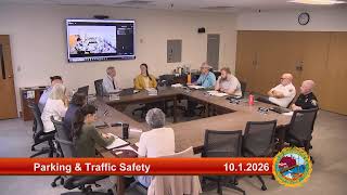 10.1.2026 Parking and Traffic Safety Committee