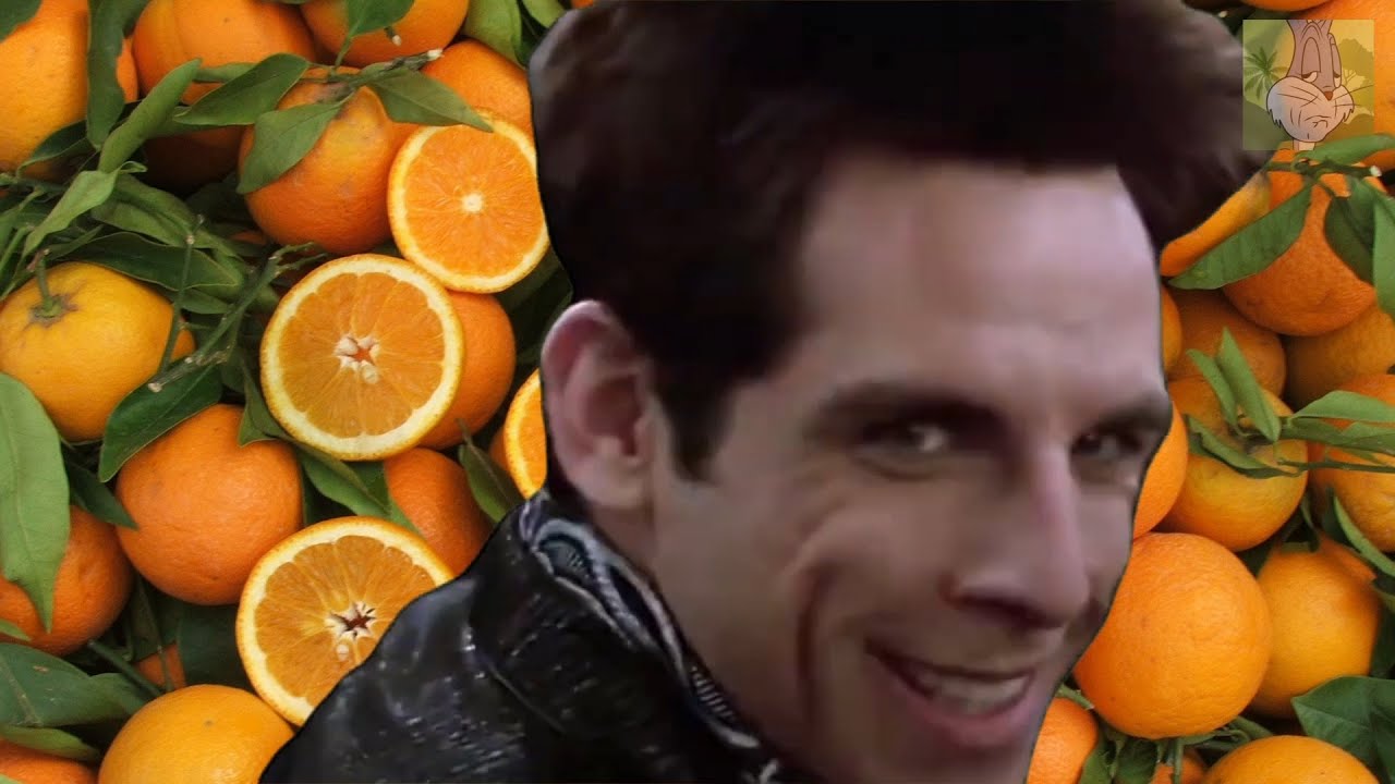 когда почистил апельсин - зуландер мем - YouTube