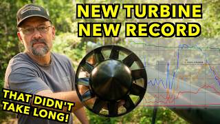 New Power Record (Again) On My DIY Hydro Electric System.