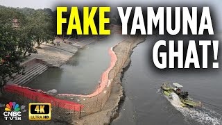 Chhath Puja Row Bjp Built Fake Yamuna With Filtered Water For Pm Modi Aap 4K Video N18V