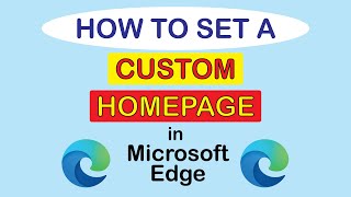 Microsoft Edge: How To Customize Your Homepage In Edge | PC |
