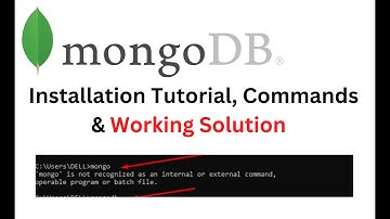 MongoDB Installation & Setup Tutorial || MongoDB commands & Error Sollution