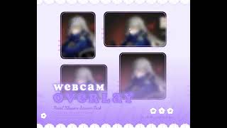 Pastel Blossom Webcam Overlay Showcase