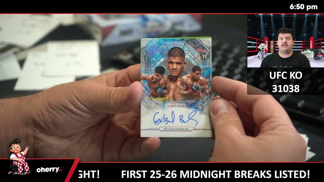 2025 Topps Knockout UFC 1 Box Opening - 