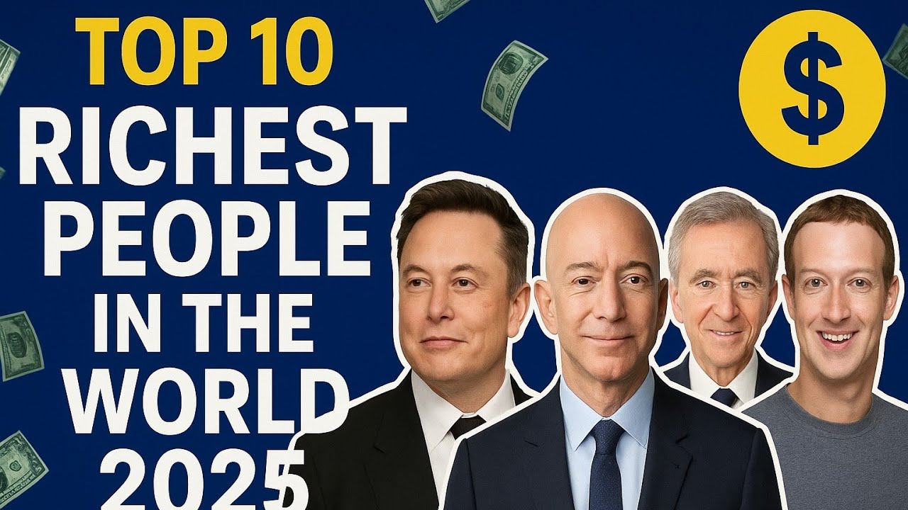 Top 10 Richest People in the World 2025 🌍💰 | Billionaires List - YouTube
