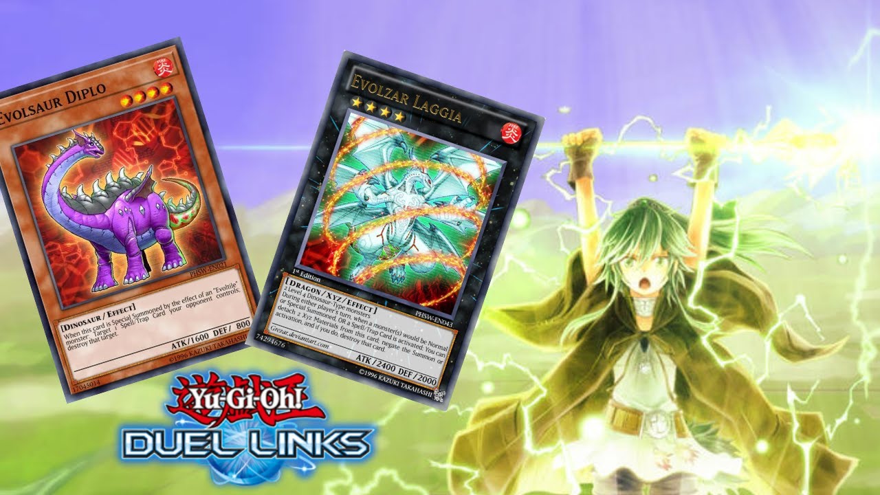 I BROKE EVOLSAUR IN DUEL LINKS EVOLSAUR DECK PROFILE YUGIOH DUEL