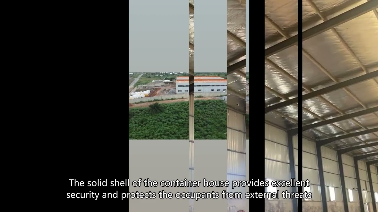 Container housing solid shell: strengthen security and resist external threats