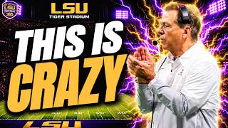 Nick Saban PRAISES LSU...