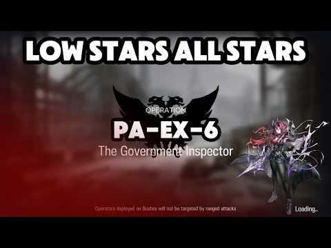 【Arknights】PA-EX-6 Low Rarity Normal/Challenge Guide