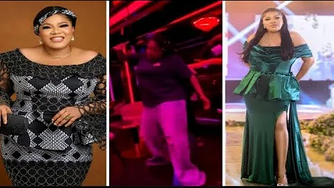 SEE the moment Toyin Abraham (Kolawole Ajeyemi) Shows That She Is A Master Of DANCE