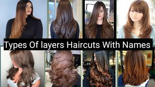 Types Of Layers Haircuts For Girls With Names/#2023 Long Hair Cutting screenshot 5