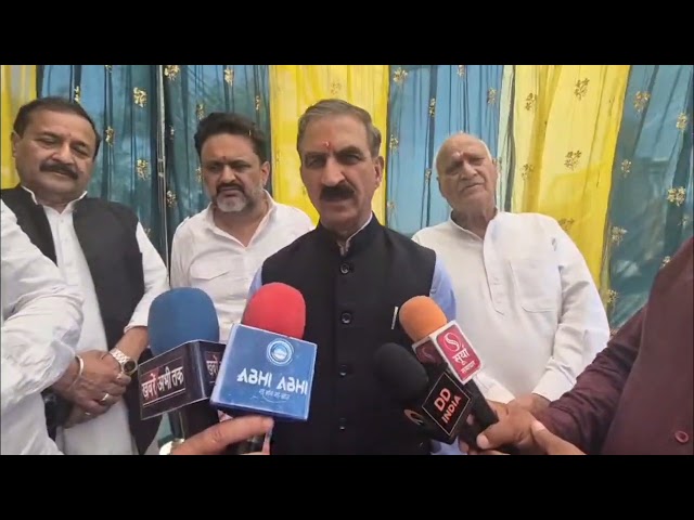 पंचायत चुनावों को लेकर हिमाचल प्रदेश के मुख्यमंत्री सुखविंद्र सिंह सुक्खू ने बड़ा बयान दिया