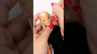 Giving Barbie Uncanny Valley Makeup