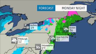 Boston's Weather Forecast for November 17, 2014