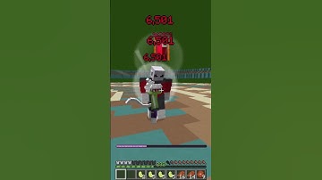 Ultra Instinct in Minecraft...