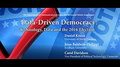 Rebele Symposium: Data-Driven Democracy