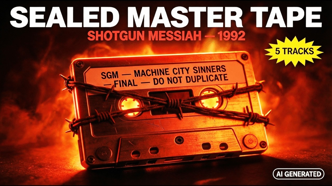 Watch This LOST Shotgun Messiah Album Sounds Like 1992 Tried to WARN Us 🔥 Full AI Industrial Metal EP on YouTube Watch This LOST Shotgun Messiah Album Sounds Like 1992 Tried to WARN Us 🔥 Full AI Industrial Metal EP on YouTube