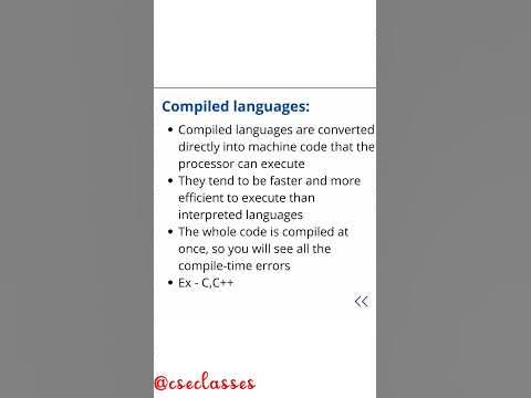 compiled language v/s interpreted language// what is compiled language ...