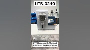 UTB-0240 - UTEST Automatic Ring and Ball/Softening Point Tester