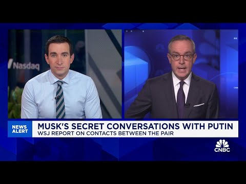 Elon Musk has been in regular contact with Vladimir Putin since 2022: WSJ Episode cover